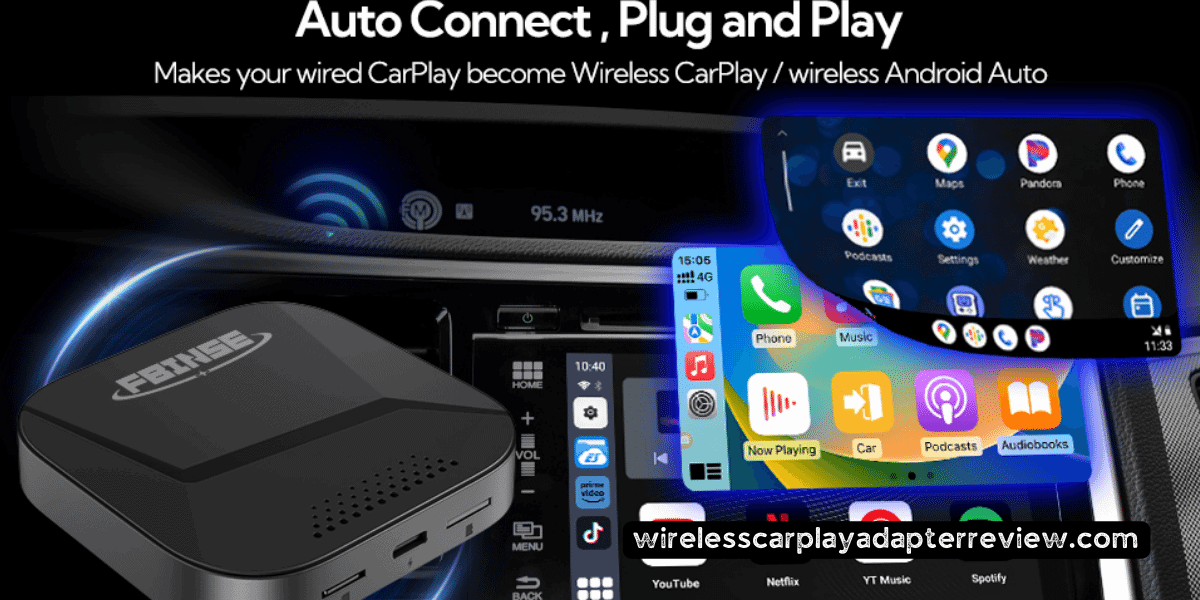 Magic Carplay Box Magic Streaming Device For Car Android 13 Wireless