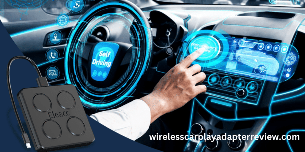 Eleacc Wireless CarPlay Adapter Box 2024, Upgrade Plug & Play Dongle