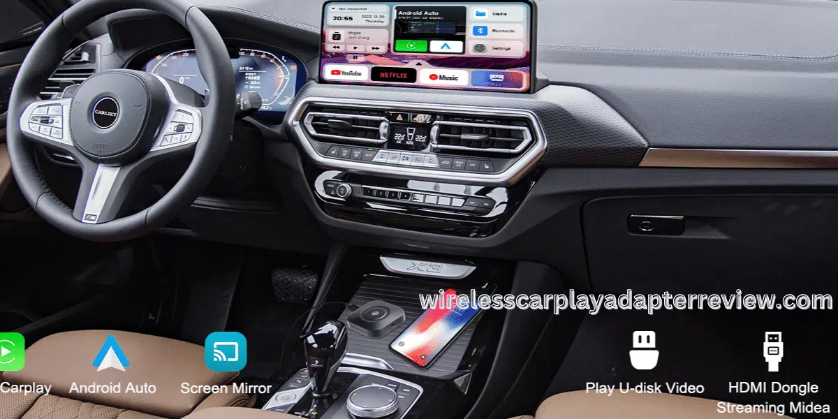 Rexing CPW-1 Wireless Apple CarPlay Adapter