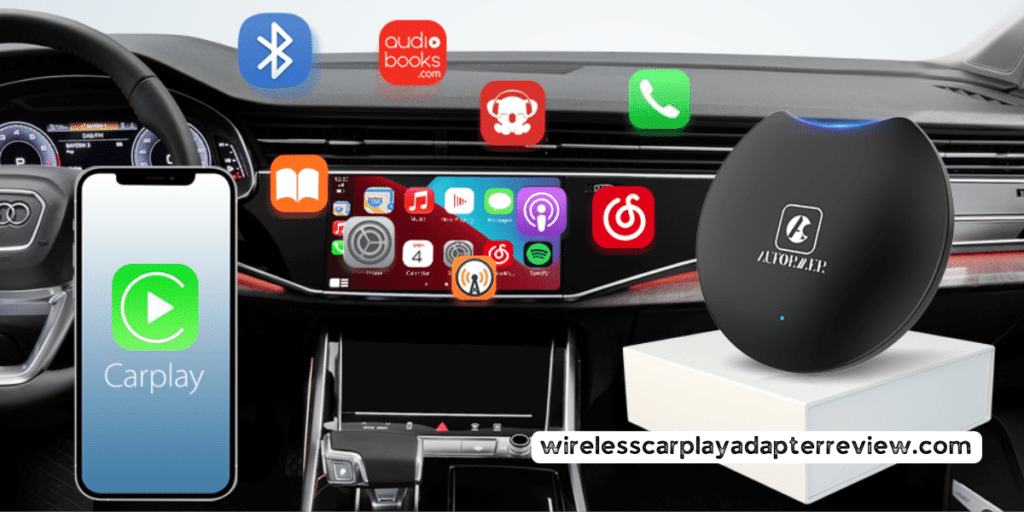 CarPlay Wireless Adapter, 2023 Newest Wireless CarPlay Adapter for