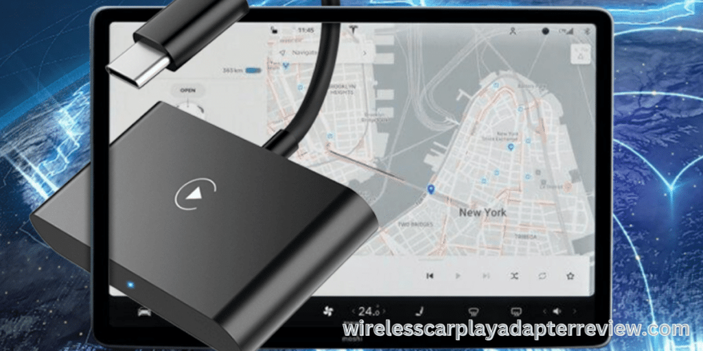 Kiuudre Wireless Carplay Adapter, Converts Wired to Wireless Carplay ...