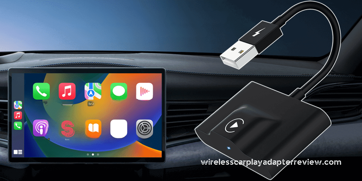Wireless CarPlay Adapter for iPhone, Wireless CarPlay Dongle, Plug & Play,  Convert Wired to Wireless CarPlay Adapter for 2016+ OEM Wired CarPlay Cars  Model