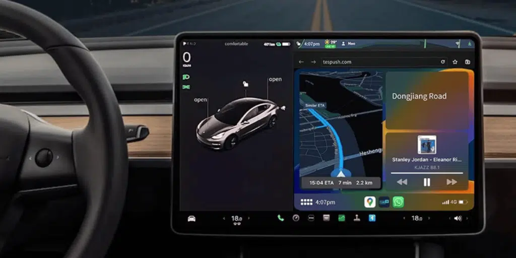 The Future Of In Car Connectivity Wireless Carplay Adapters For Tesla 3