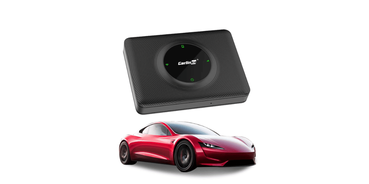 Wireless CarPlay Adapter for Tesla Model 3/Y Cars, Carplay/Android Auto