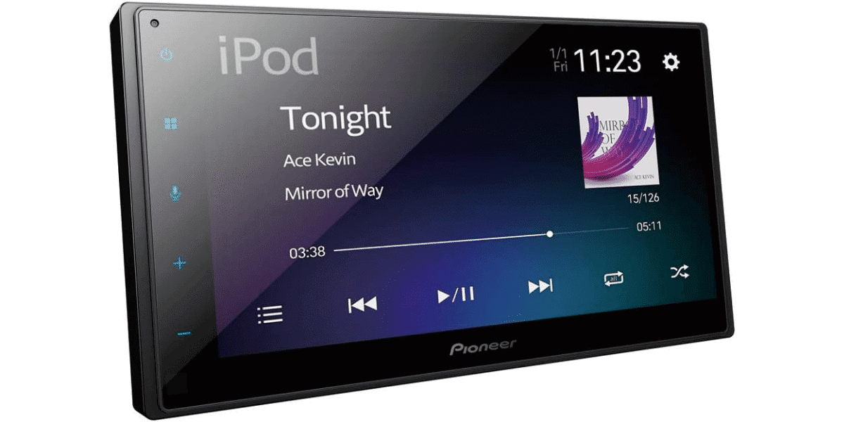 Pioneer SPHDA160DAB Mechafree 6.8” Capacitive Touchscreen Multimedia