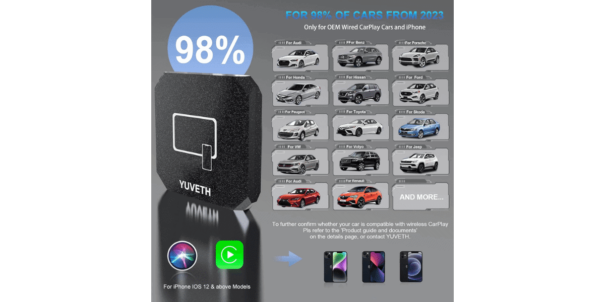 Best Wireless Apple Carplay Adapters On Market In 2023, Carlinkit 3.0