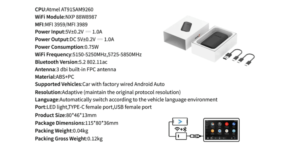 Carlinkit Cpc200 A2a Wireless Android Auto Adapter Review Is It Worth The Price 6