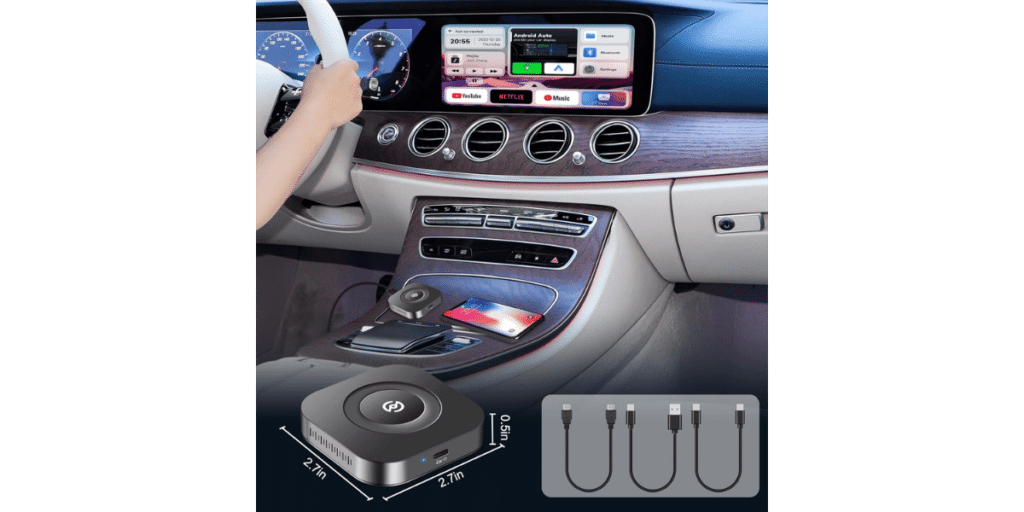 Does It Worth It A Reviews Of The Acywobi 3 In 1 Wireless Carplay Adapter 6