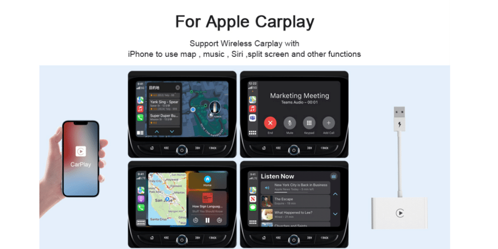 Gusslm Wireless Carplay Adapter 2023 3