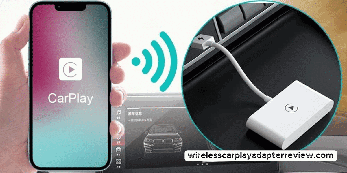 GUSSLM Wireless CarPlay Adapter, CarPlay Dongle For OEM Wired CarPlay ...