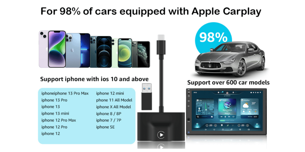Get The Most Out With The Best Urjd Carplay Adapters 2