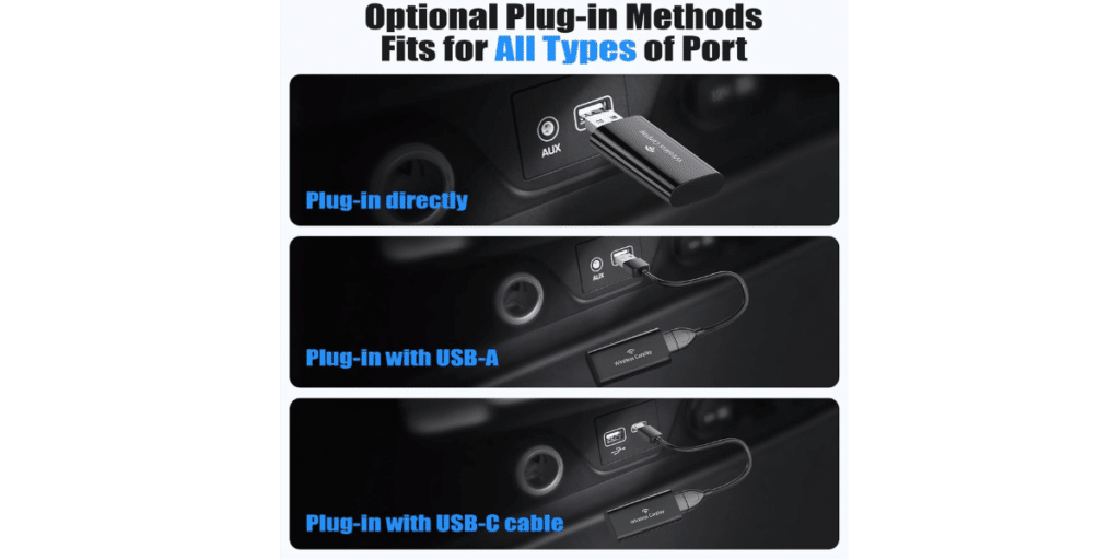 Kzlvn Wireless Carplay Adapter 2023 3