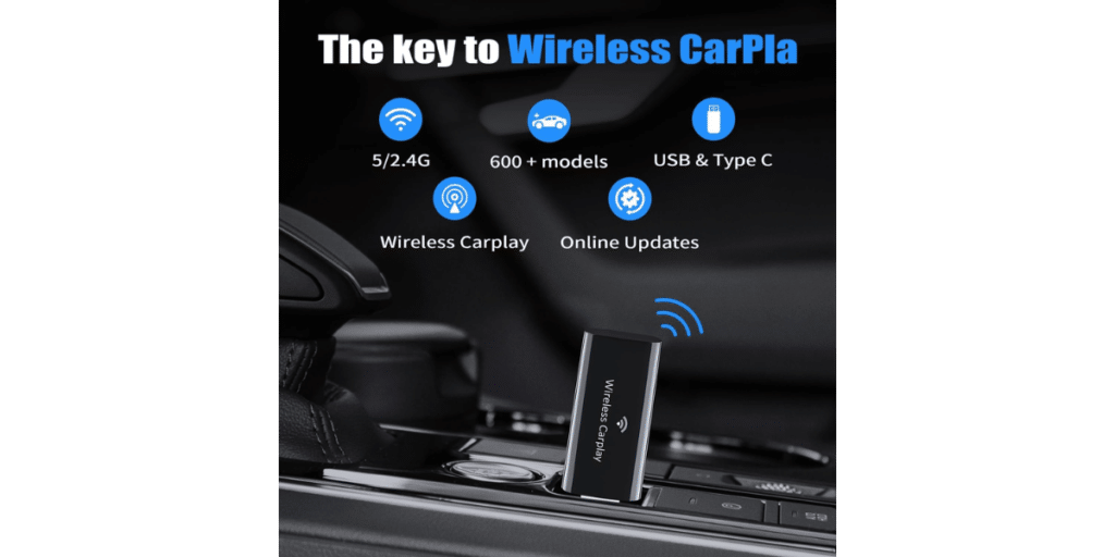 Kzlvn Wireless Carplay Adapter 2023 4