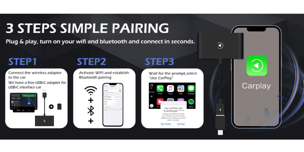 Say Goodbye To Cables An Unbiased Review Of The Cpgcer Wireless Carplay Adapter 4