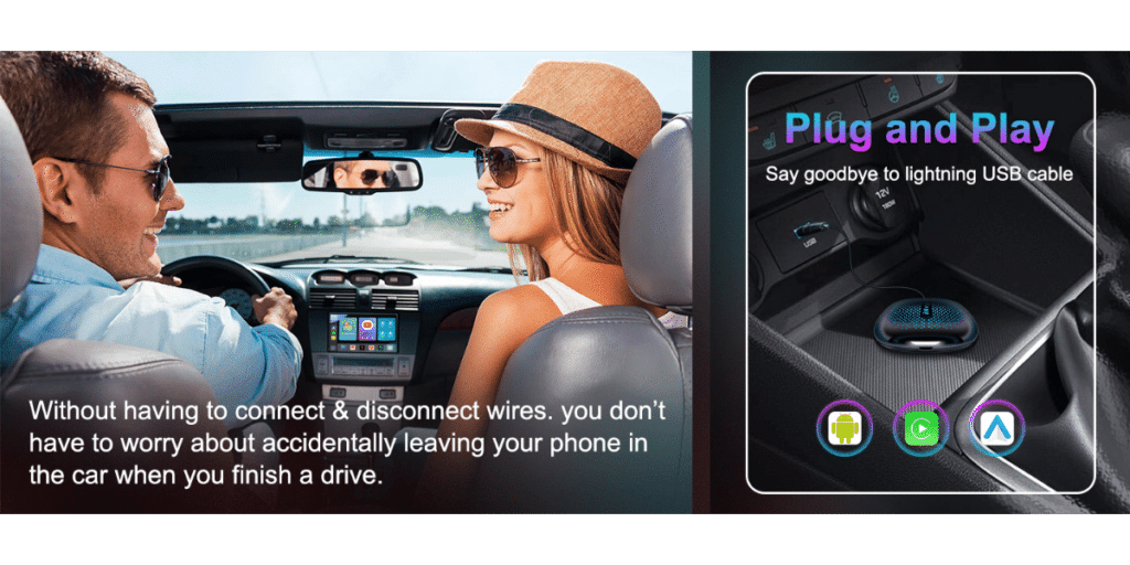 Stay Connected On The Road With The Iheylinkit Carplay Ai Box Android 13.0 3