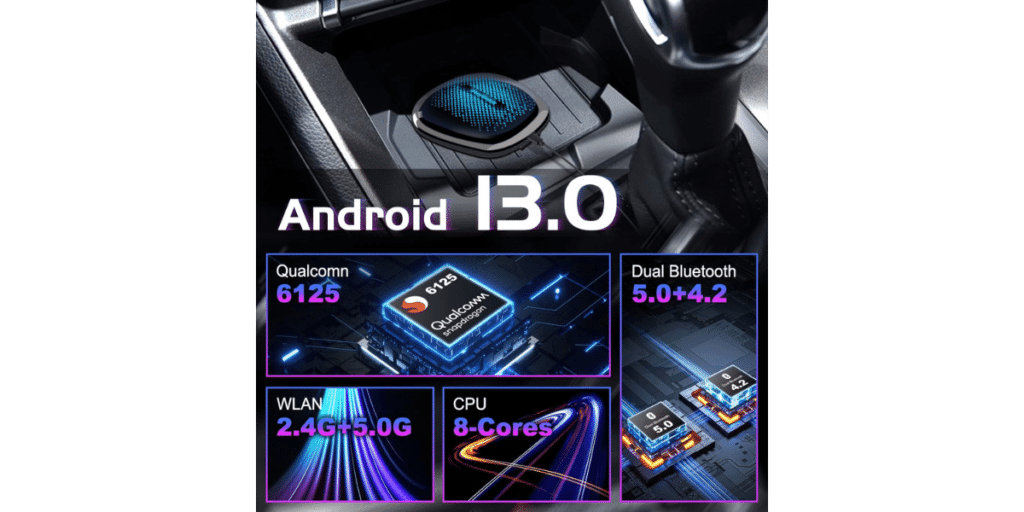 Stay Connected On The Road With The Iheylinkit Carplay Ai Box Android 13.0 5
