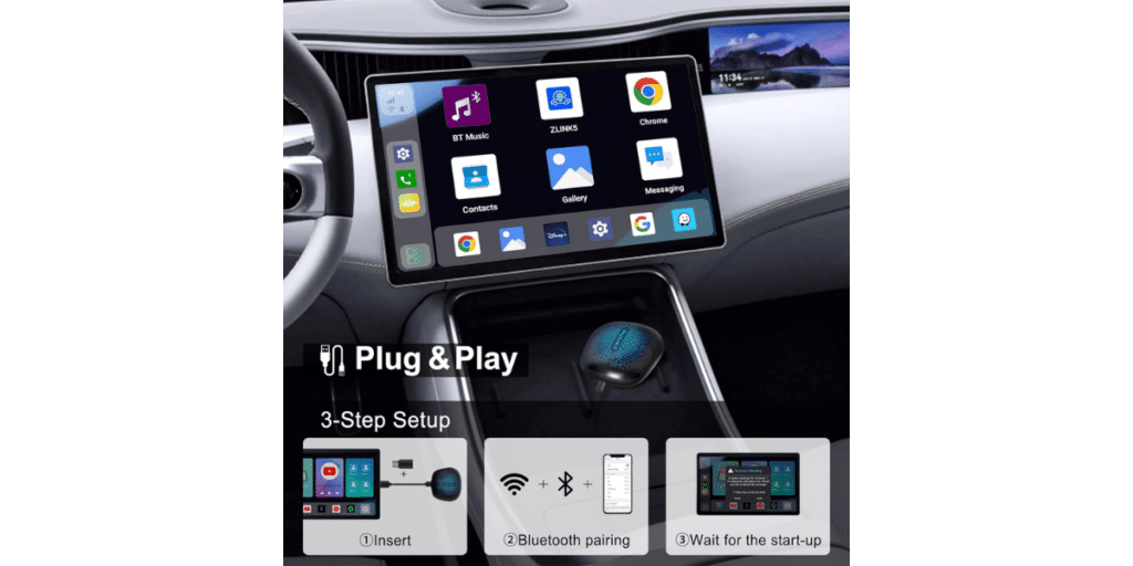 Stay Connected On The Road With The Iheylinkit Carplay Ai Box Android 13.0 6