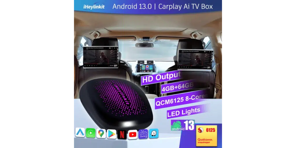 Carlinkit CarPlay Ai Box Wireless CarPlay Android Auto Android All in One  Tv Box For BMW VW KIA Benz 64G LTE Play store Spotify