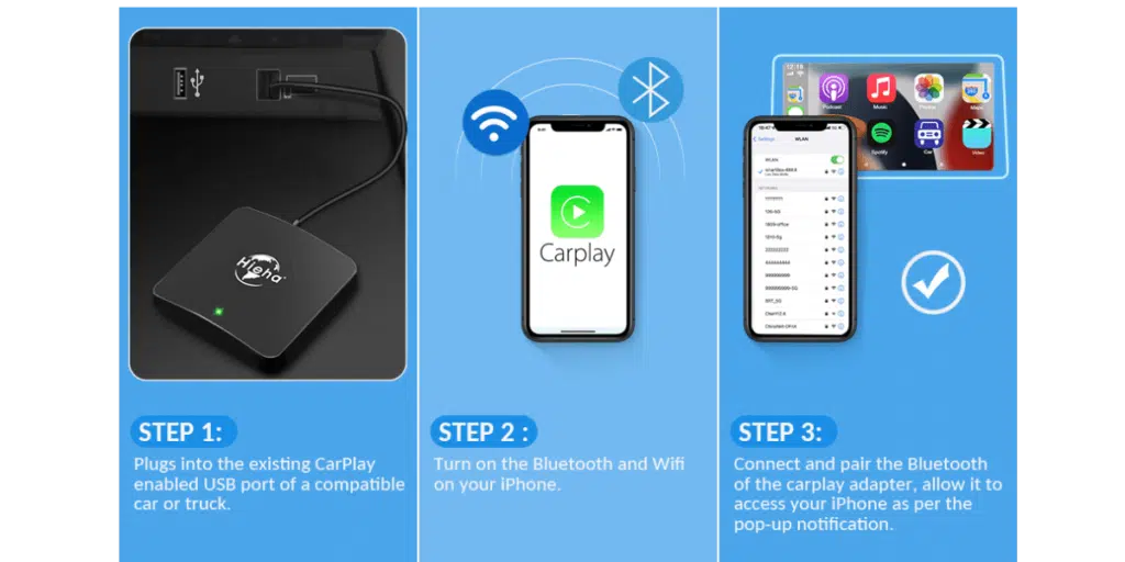 The Best Pair Wireless Carplay Adapter For Your Car 4