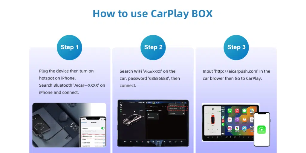 The Future Of In Car Connectivity Wireless Carplay Adapters For Tesla 5