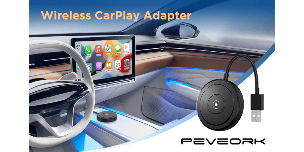 The Future Of In Car Entertainment Wireless Carplay Adapter And Charger 2