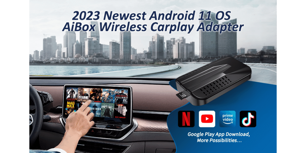 The Future Of In Car Entertainment Wireless Carplay Adapter And Charger 5