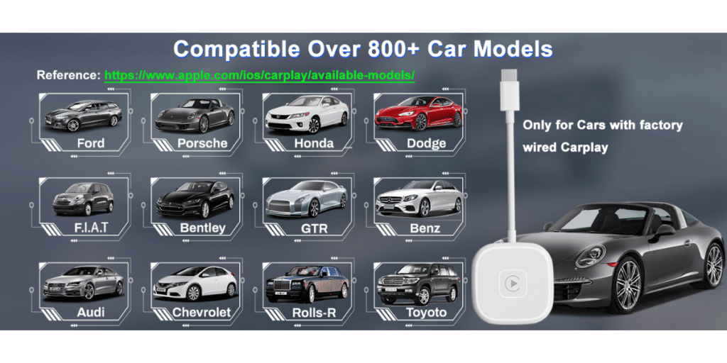 The Future Of In Car Entertainment Wireless Carplay Adapter And Charger 6