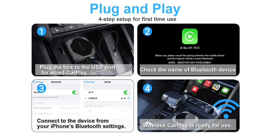 The Top Wireless Iphone Carplay Adapters For Onince Which One Is Right For You 2