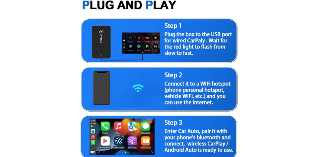 The Top Wireless Iphone Carplay Adapters For Onince Which One Is Right For You 4