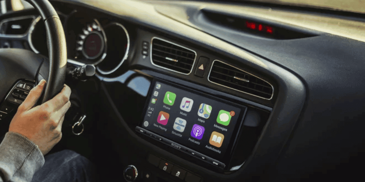 Sony XAV-AX5000 7” Apple Car Play, Android Auto, Media Receiver with ...