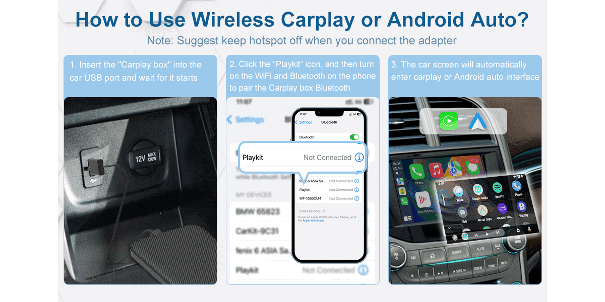 Mazda Carplay and Android Auto Retrofit Kit, TK78669U0C OEM USB Hub