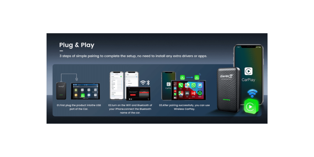 Top Wireless Carplay Adapters For Iphone Reviews And Recommendations 4