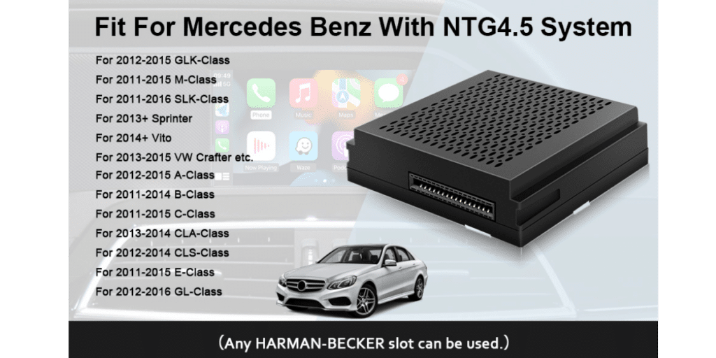 Transform Your Mercedes Mbux Into A Smart Car With Wireless Carplay Adapter 6