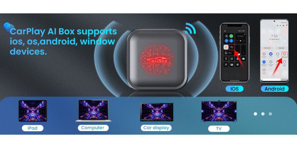 Timeknow Wireless Carplay Magic Box Adapter 3 2