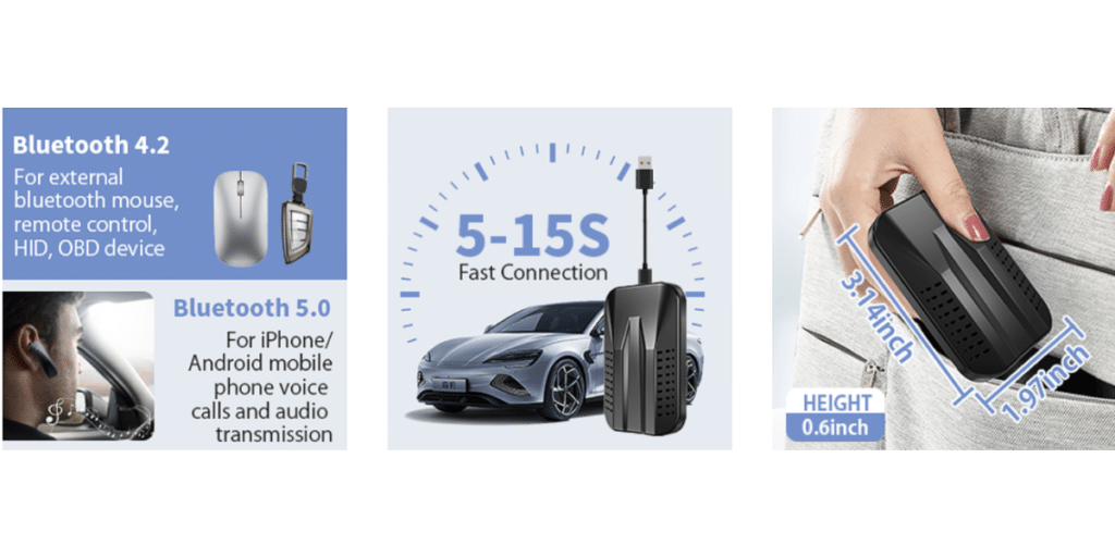 Mortentr Wireless Carplay Android Auto Adapter 2