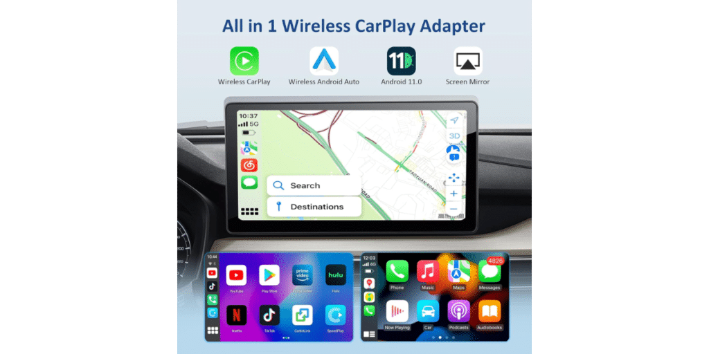 Mortentr Wireless Carplay Android Auto Adapter 6