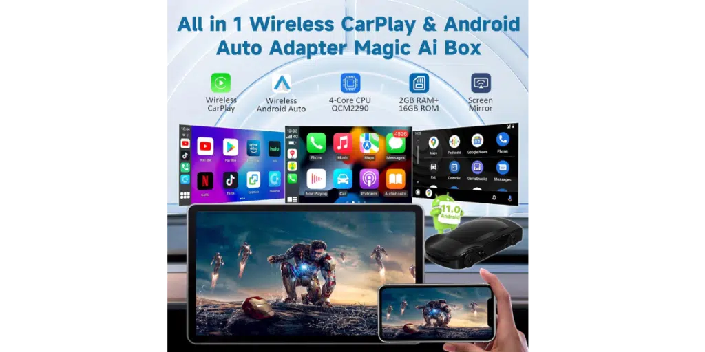 Wireless CarPlay & Android Auto in ANY CAR