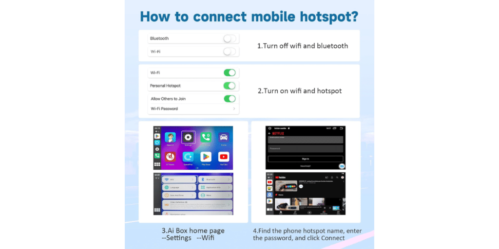 Minalook Wireless Carplay Android Auto Adapter 9