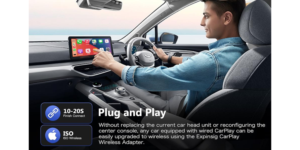 Expinsig Wireless Carplay Adapter 4