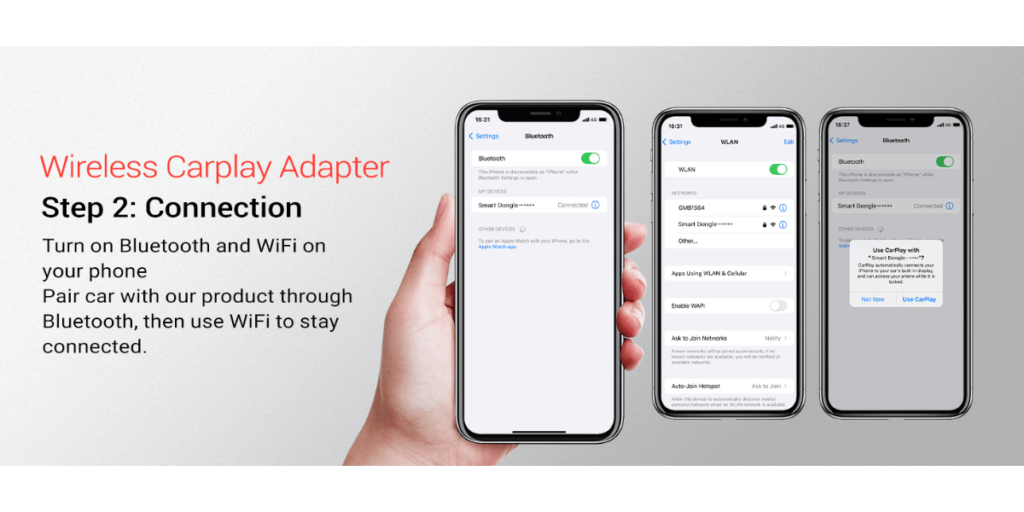 Loboair Wireless Carplay Adapter 3