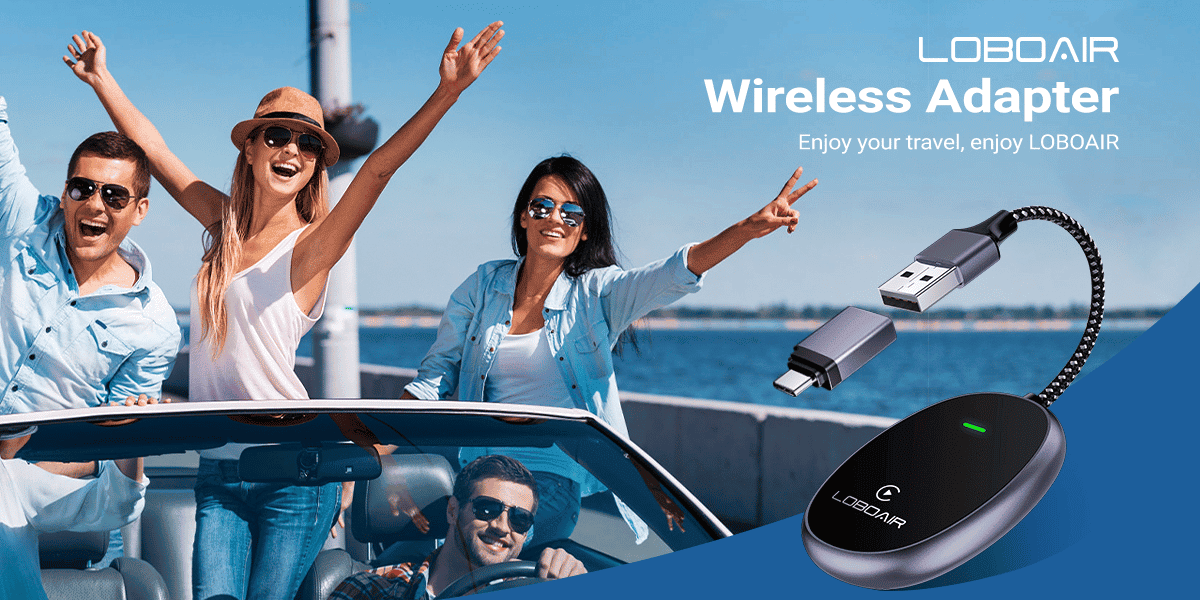 Loboair Wireless Carplay Adapter