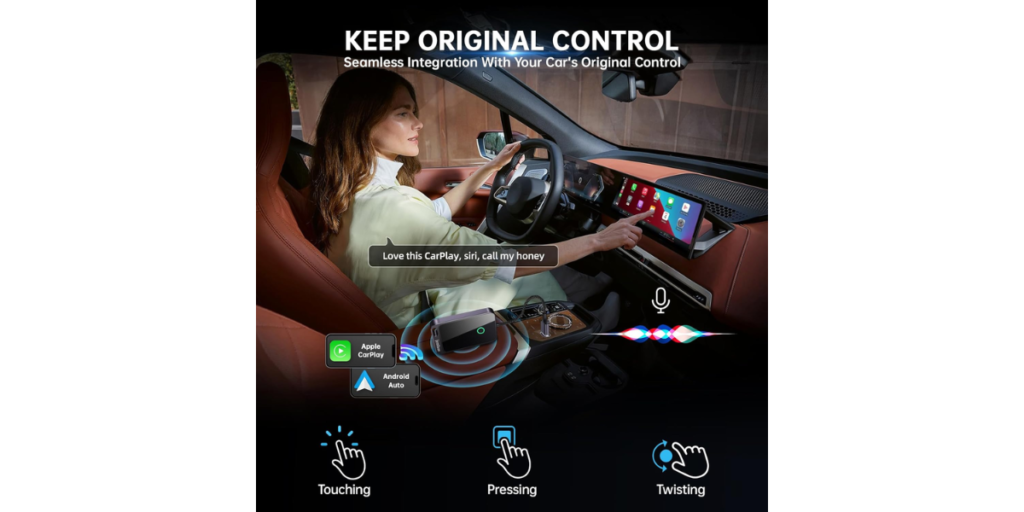 Jemluse Wireless Carplay Adapter 5