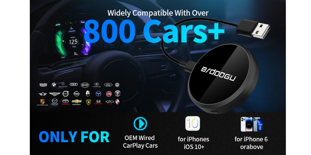Brdoogu Wireless Carplay Adapter 7