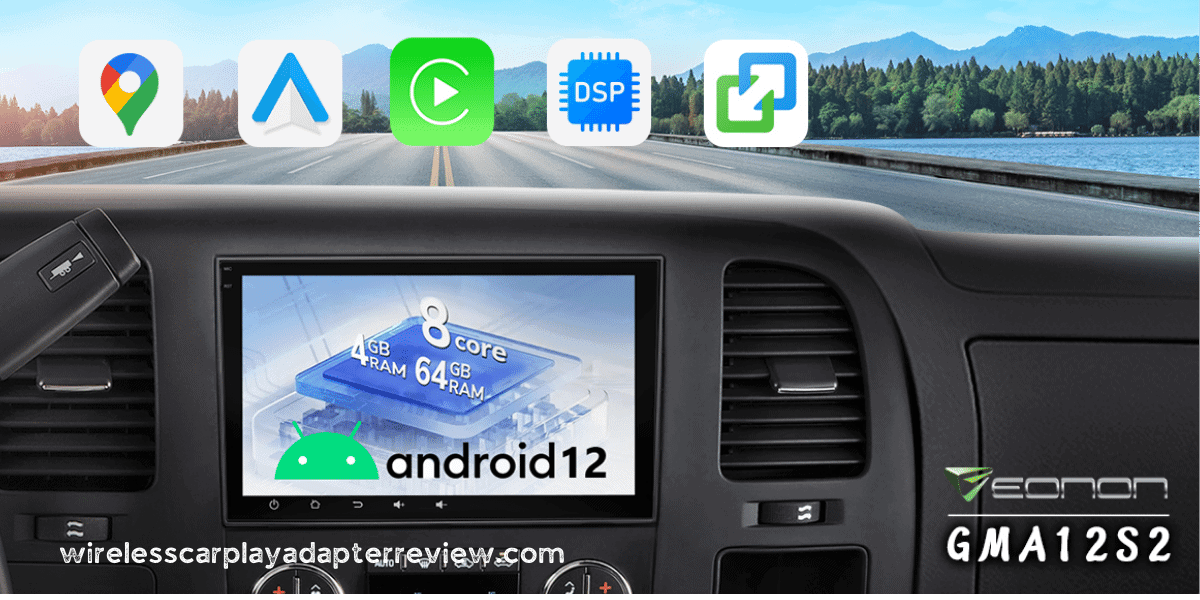 Eonon Wireless Carplay & Android Auto Car Stereo Is ULTRA Thin!