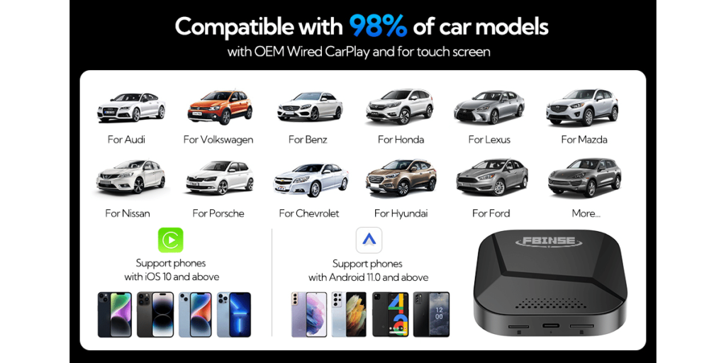 Fbinse Wireless Carplay Adapter 4