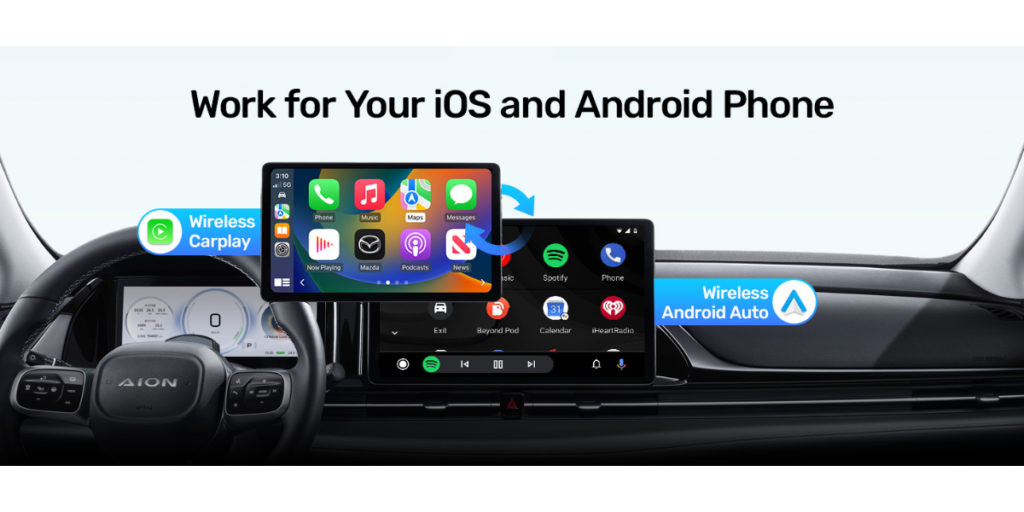 Unitek 2 In 1 Wireless Carplay Wireless Carplay Adapter 2