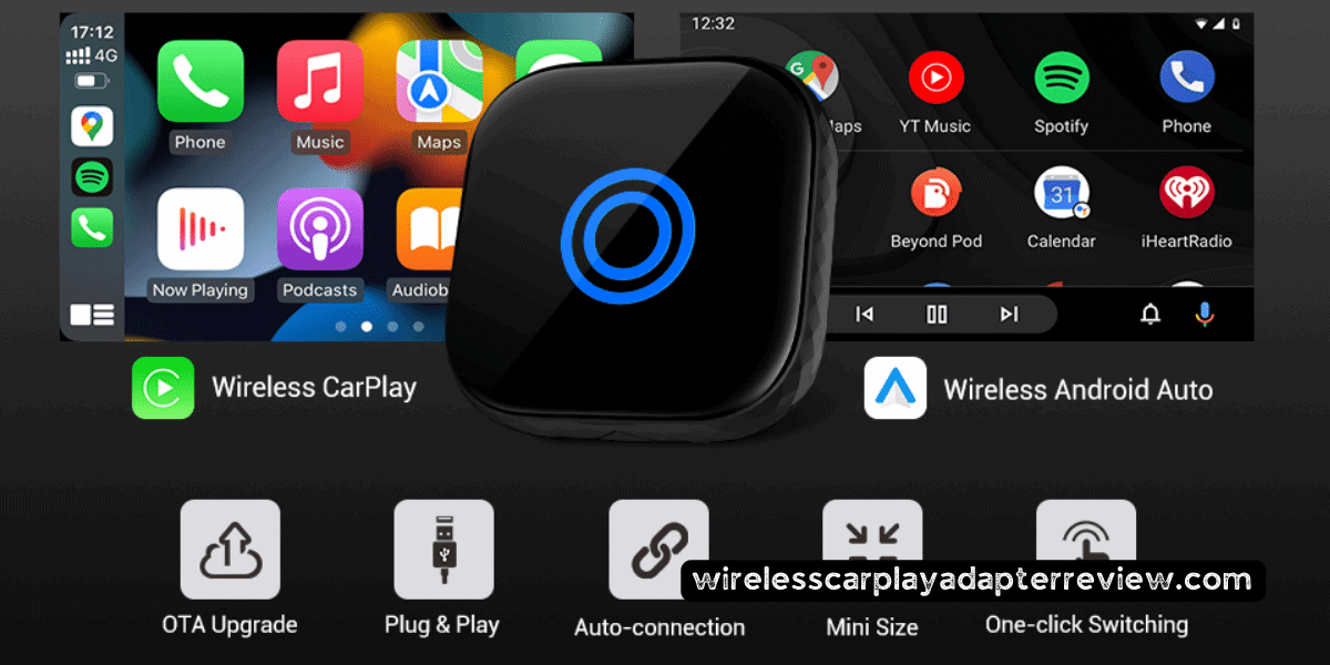 Dreryrit 2 in 1 Wireless CarPlay and Wireless Android Auto Adapter: A Review!