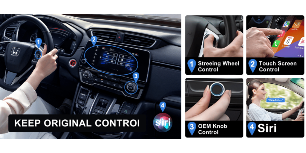 Fverey Wireless Carplay Adapter For Iphone 5