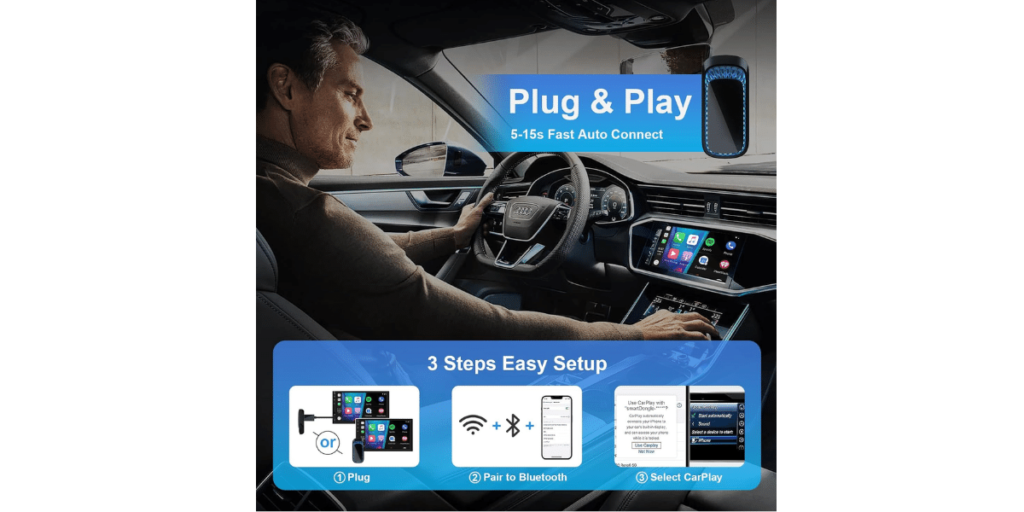 Carplay Wireless Adapter For Apple New Upgrade Carplay Rgb Box Magic