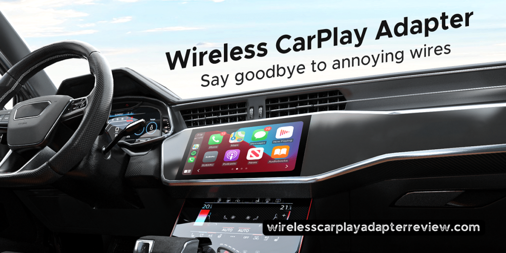 cuarko Wireless CarPlay Adapter - Fast & Auto Converts Wired Car Play ...